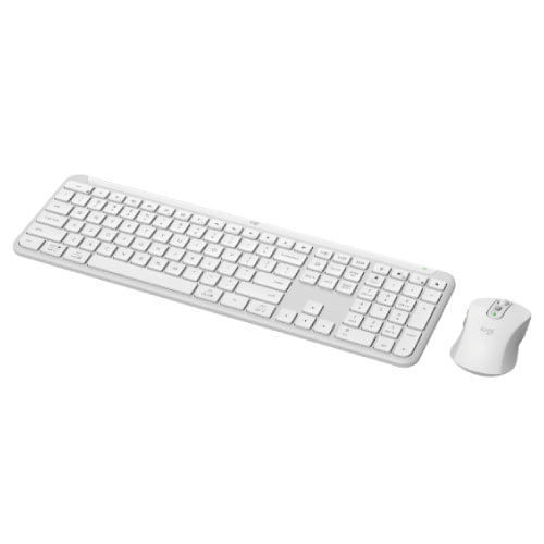 63998 - Kit Teclado y Mouse Logitech MK950 Inalambrico off white