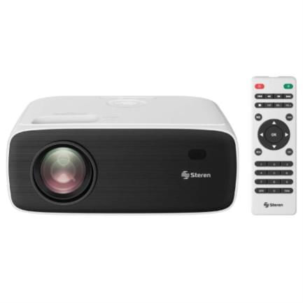 62596 - Proyector Multimedia Steren 60"-150" Full HD 250 Lúmenes Blanco