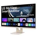 65006 - Monitor LG 27 pulgadas Myview Smart TV WebOs23 IPS 1920x1080 HDMI USB 1 yr garantia