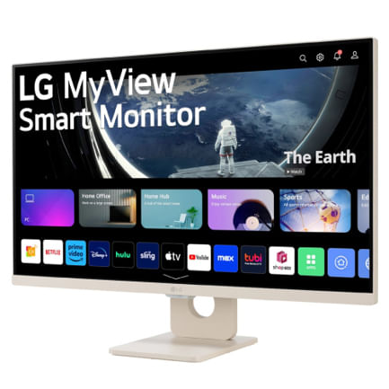 65006 - Monitor LG 27 pulgadas Myview Smart TV WebOs23 IPS 1920x1080 HDMI USB 1 yr garantia