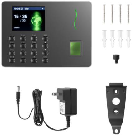 64479 - Reloj Checador Steren de Huella Digital con Wi-Fi