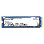 67018 - Unidad de Estado Sólido SSD Kingston SNV3S NVMe 500GB PCI Express 4 0 M 2