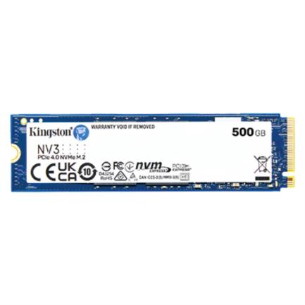 67018 - Unidad de Estado Sólido SSD Kingston SNV3S NVMe 500GB PCI Express 4 0 M 2