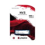 67019 - Unidad de Estado Sólido SSD Kingston SNV3S NVMe 500GB PCI Express 4 0 M 2