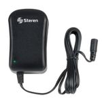 64211 - Eliminador Regulado Steren 3 a 12Vcc 1 2A con Puntas Intercambiables Color Negro