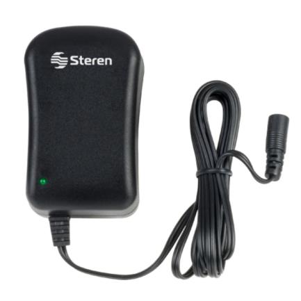 64211 - Eliminador Regulado Steren 3 a 12Vcc 1 2A con Puntas Intercambiables Color Negro