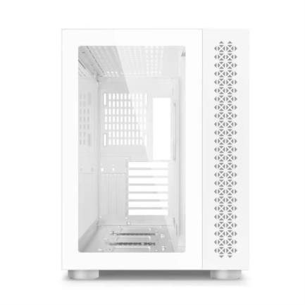 64857 - Gabinete Game Factor CSG700 ATX Fishtank Panel Lateral Vidrio Templado USB 2 0/3 0 Color Blanco