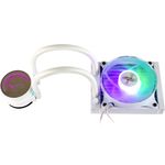 68023 - Enfriamiento Liquido Xzeal 120mm Redondo XZ-409 CPU 1Fanx120mm ARGB 3 pines+PWM 4 pines+Seguro INTEL/AMD Blanco