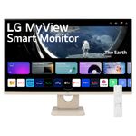 65004 - Monitor LG 27 pulgadas Myview Smart TV WebOs23 IPS 1920x1080 HDMI USB 1 yr garantia