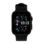 68754 - Smart Watch Vorago SW-500 Cuadrado IP67 Bluetooth Pantalla AMOLED 1 78" Táctil Negro 3 Extensibles