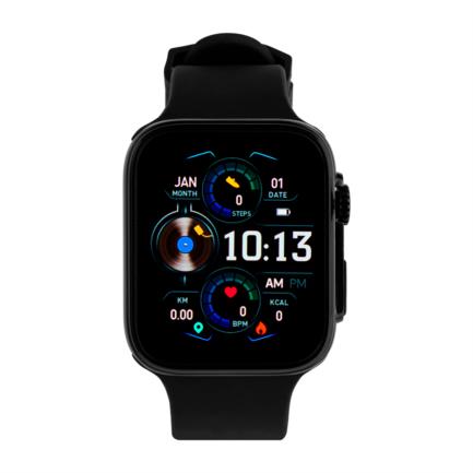 68754 - Smart Watch Vorago SW-500 Cuadrado IP67 Bluetooth Pantalla AMOLED 1 78" Táctil Negro 3 Extensibles
