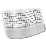 64983 - Teclado Inalámbrico Logitech Wave Keys Alcance 10 m Color Blanco