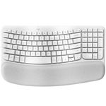 64979 - Teclado Inalámbrico Logitech Wave Keys Alcance 10 m Color Blanco