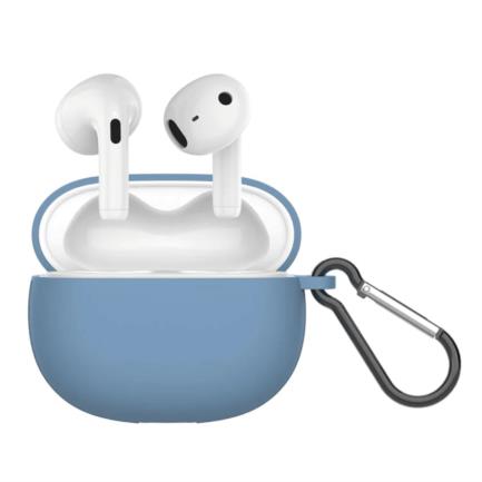 65732 - Audífonos Argomtech Skeipods E55 Inalámbricos Control Táctil Color Azul