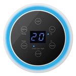 65964 - Calentador Steren Wi-Fi Cerámico LED Panel Touch Torre Color Blanco