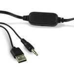 62594 - Bocinas Vorago Start The Game SPK-108 RGB Sonido 2 0 Alimentación USB/3 5mm Color Negro