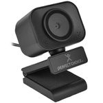 64328 - Cámara Web Perfect Choice USB 2K reales con 5 MPX autofocus Color Negro