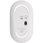 66232 - Mouse Logitech Pebble 2 M350s Inalámbrico Bluetooth 4000dpi Color Blanco