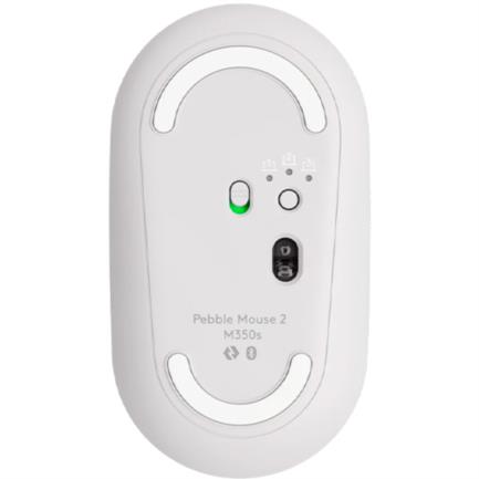 66232 - Mouse Logitech Pebble 2 M350s Inalámbrico Bluetooth 4000dpi Color Blanco