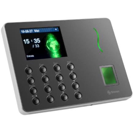 64478 - Reloj Checador Steren de Huella Digital con Wi-Fi