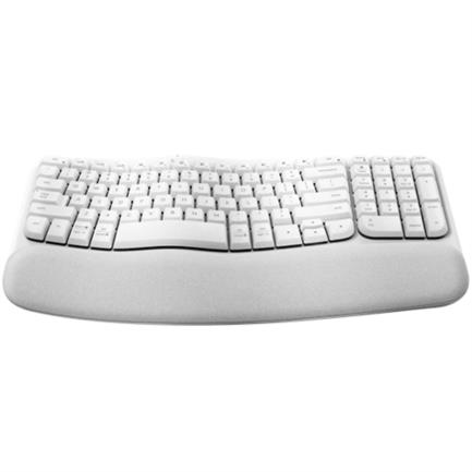 64984 - Teclado Inalámbrico Logitech Wave Keys Alcance 10 m Color Blanco