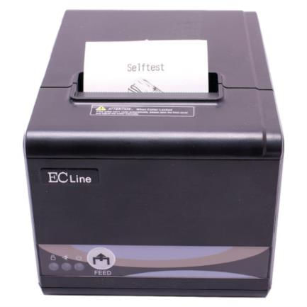 62989 - IMPRESORA ECLINE TERMICA VEL DE IMPR 250 mm/s PAPEL 80 mm CORTAUT INTERFAZ USB+SERIAL+ETHERNET