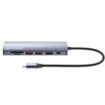 63106 - Estacion Docking Manhattan USB-C con lector de tarjetas