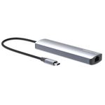 63107 - Estacion Docking Manhattan USB-C con lector de tarjetas