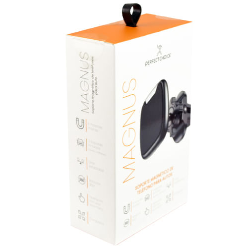 66494 - SOPORTE MAGNETICO PERFECT CHOICE PARA TELEFONO MOVIL MAGNUS