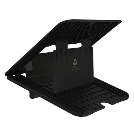 66439 - Soporte Fellowes para Laptop Breyta Color Negro 12 con Ajustes de Altura