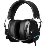 66783 - DIADEMA GAME FACTOR HSG550 CONEXION POR USB / MICROFONO AJUSTABLE / SURROUND 7 1 /  NEGRO