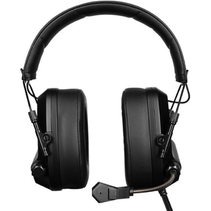 66782 - DIADEMA GAME FACTOR HSG550 CONEXION POR USB / MICROFONO AJUSTABLE / SURROUND 7 1 /  NEGRO