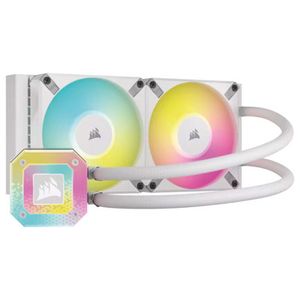 Enfriamiento Líquido Corsair Para Cpu Icue H100I Elite Capellix Xt 240Mm Rgb Compatible S 1200 1700 Am4 Am5 Color B Ckcdiiab009