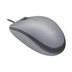 67586 - Mouse Logitech Alambrico M110 Silent Gray