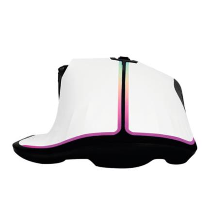 67082 - Mouse Game Factor MOG602 Click Láser Pixart 3370 19000 dpi 8 Botones Iluminación RGB Color Blanco