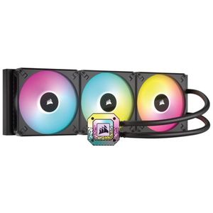 Enfriamiento Liquido Corsair Para Cpu Icue H170I Elite Capellix Xt 420Mm Rgb Compatible S 1200 1700 Am4 Am5 Color N Ckcdiiab008