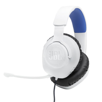68006 - Audifonos JBL para Juegos con Cable de 3 5 mm Q100 para PlayStation Color Blanco