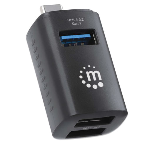 67866 - HUB Manhattan USB-C 3 Ptos A