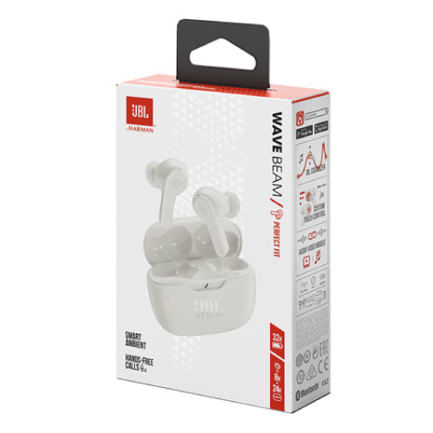 67756 - Audifonos Inalambricos JBL Vibe Beam 2 Color Blanco