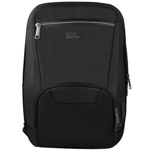Mochila Perfect Choice Silhouette Para Laptop 15.6" Color Negro Mccmocab198