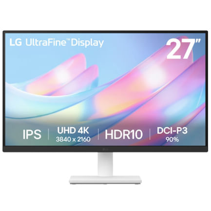 65219 - Monitor LG 27 pulgadas Ultrafine 4K IPS 3840x2160 60 Hz HDMI DP 1 year de garantia