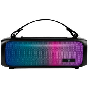 Bocina Vorago Bsp-260 Bluetooth / Usb / 3.5Mm / Luz Rgb / Tws / 16W Rms Con Hasta 7 Hrs Autonomia Vocbocab061