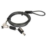 65449 - Candado Manhattan para Laptop Nano llave 1 5m gris