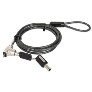 Candado Manhattan Para Laptop Nano Llave 1.5M Gris Mncaccac049