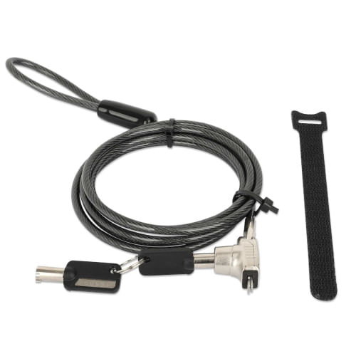 65450 - Candado Manhattan para Laptop Nano llave 1 5m gris