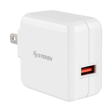 68258 - CARGADOR STEREN QUICK CHARGE 3 0 1PUERTO D/CASA