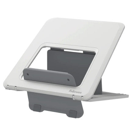 68397 - Soporte Fellowes para Laptop Breyta Color Blanco 12 con Ajustes de Altura