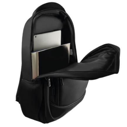 68435 - Mochila Perfect Choice Essentials para Laptop de 15 6" a 17" con 4 Compartimentos Color Negro