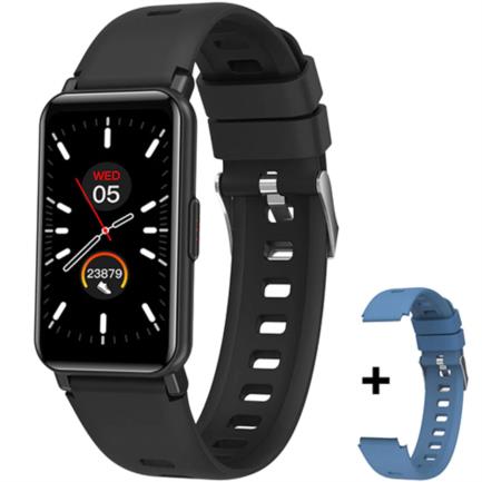 68641 - Smart Watch Argomtech Skeiwatch B20 Pantalla IPS de 1 45" IP68 Resolución 172x320p 2 Correas Incluidas Negro y Azul