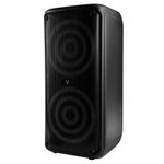 62809 - BAFLE VORAGO KSP-503 NEGRO 2X8" 2X30WATTS RMS TECNOLOGIA DSP / USB / MSD/ 3 5MM /  RECARGABLE / TWS BT 5HRS CARGA USB TIPO C / MICROFONO INALAMBRICO